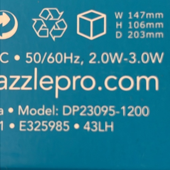 Dazzlepro advanced sonic toothbrush. New in box - Picture 9 of 10